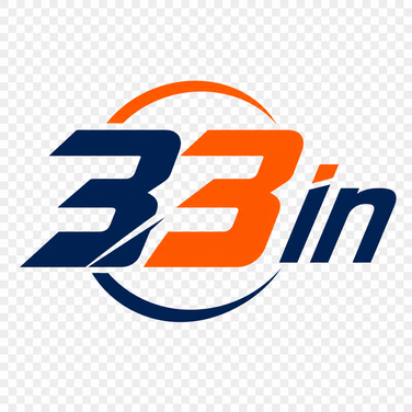 33 in